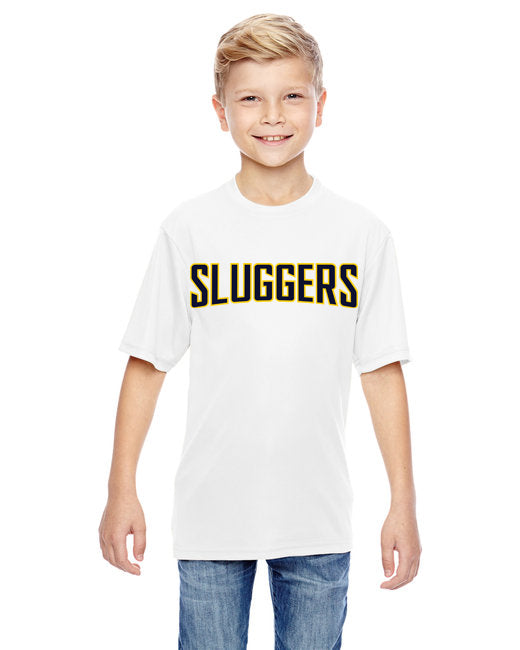 23SSL-Team 365 TT11Y Youth Zone Performance T-Shirt with Mississippi Sluggers Logo