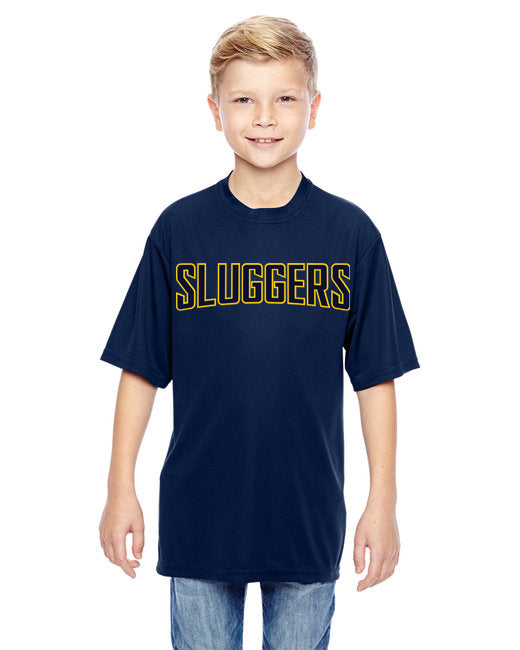 23SSL-Team 365 TT11Y Youth Zone Performance T-Shirt with Mississippi Sluggers Logo