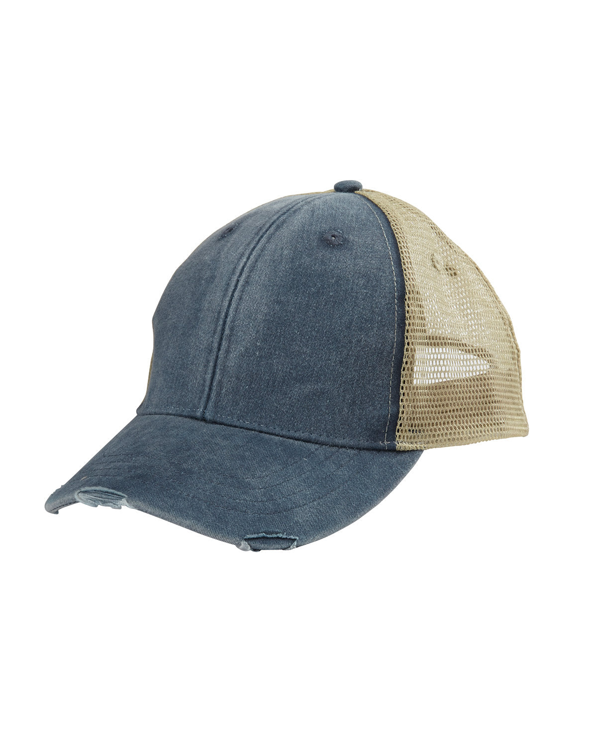 22NBB-Mom's Favorite Player # Distressed Trucker Cap