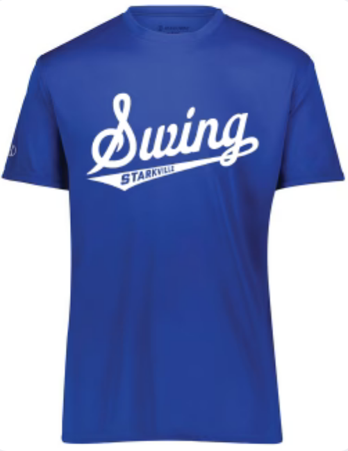 23SSL-Team 365 TT11Y Youth Zone Performance T-Shirt with Swing Logo