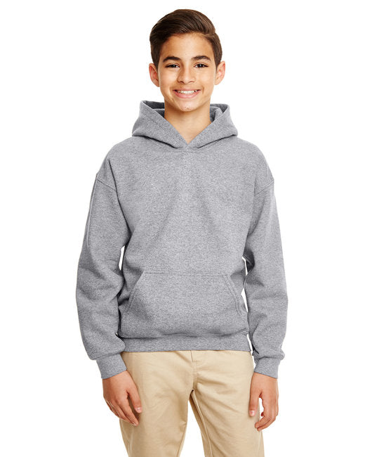 23SSL-185B-G YOUTH- Heavy Blend™ 8 oz., 50/50 Hooded Sweatshirt w/ Swing Team Logo